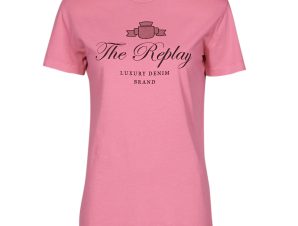 T-shirt με κοντά μανίκια Replay W3572A