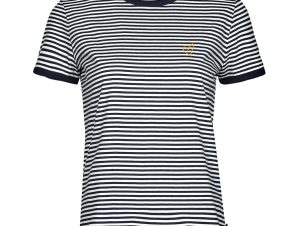 T-shirt με κοντά μανίκια Esprit OCS Y/D STRIPE