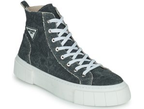 Ψηλά Sneakers Regard NANCY V2 TOILE GRIGIO Ύφασμα