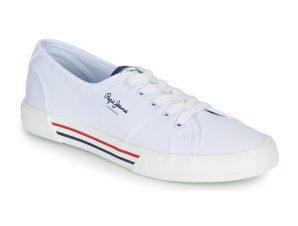 Xαμηλά Sneakers Pepe jeans BRADY W BASIC Φυσικό ύφασμα