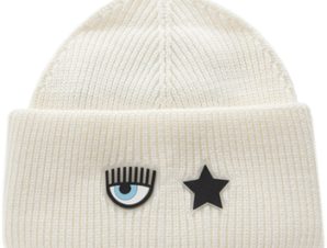 Σκούφος Chiara Ferragni LOGO PATCH BEANIE WOMEN