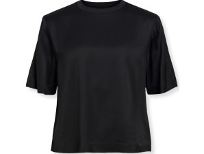 Φούτερ Object Top Eirot S/S – Black