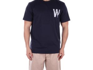 T-shirt με κοντά μανίκια Woolrich CFWOTE0122MRUT2926UT2926