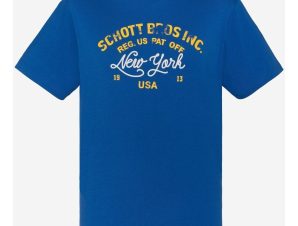 T-shirt με κοντά μανίκια Schott TSTOBY