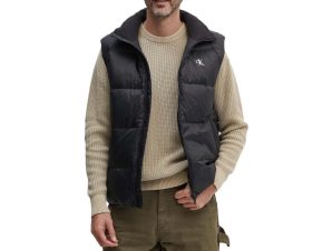 Αμάνικα/T-shirts χωρίς μανίκια Calvin Klein Jeans ESSENTIALS DOWN REGULAR FIT PUFFER VEST MEN