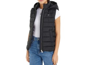 Αμάνικα/T-shirts χωρίς μανίκια Tommy Hilfiger TOMMY JEANS BASIC HOODED VEST WOMEN