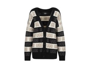 Μπλουζάκια με μακριά μανίκια UGG GRAPHIC LOGO CARDIGAN WOMEN