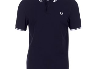 Πόλο με κοντά μανίκια Fred Perry SLIM FIT TWIN TIPPED