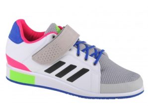 Adidas Power Perfect III GZ1476 Ανδρικά Αθλητικά Παπούτσια Crossfit Cloud White / Core Black / Team Solar Green