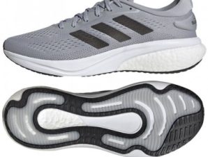 Adidas Supernova 2.0 HQ9932 Ανδρικά Αθλητικά Παπούτσια Running Halo Silver / Core Black / Crystal White