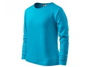 Malfini FitT LS Jr Tshirt MLI12144 turquoise