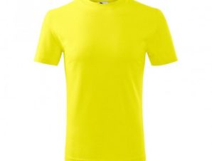 Malfini Ανδρικό Διαφημιστικό T-shirt Κοντομάνικο σε Κίτρινο Χρώμα MLI-13596