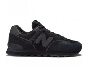 New Balance 574 Ανδρικά Sneakers Μαύρα ML574EVE
