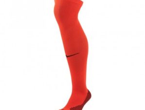 Nike Matchfit CV1956-635 Ποδοσφαιρικές Κάλτσες Κόκκινες 1 Ζεύγος