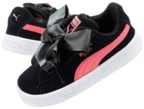 Puma Παιδικό Sneaker Heart Jewel Μαύρο 370570-02