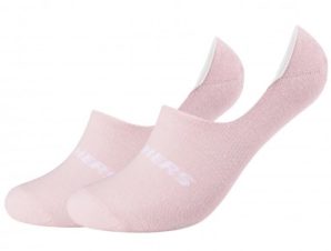 Skechers 2PPK Mesh Ventilation Footies Socks SK440084242