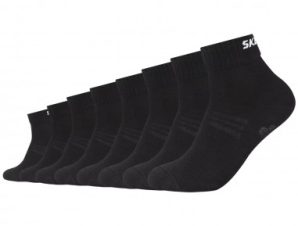 Skechers 3PPK Unisex Mesh Ventilation Quarter Socks SK420179999